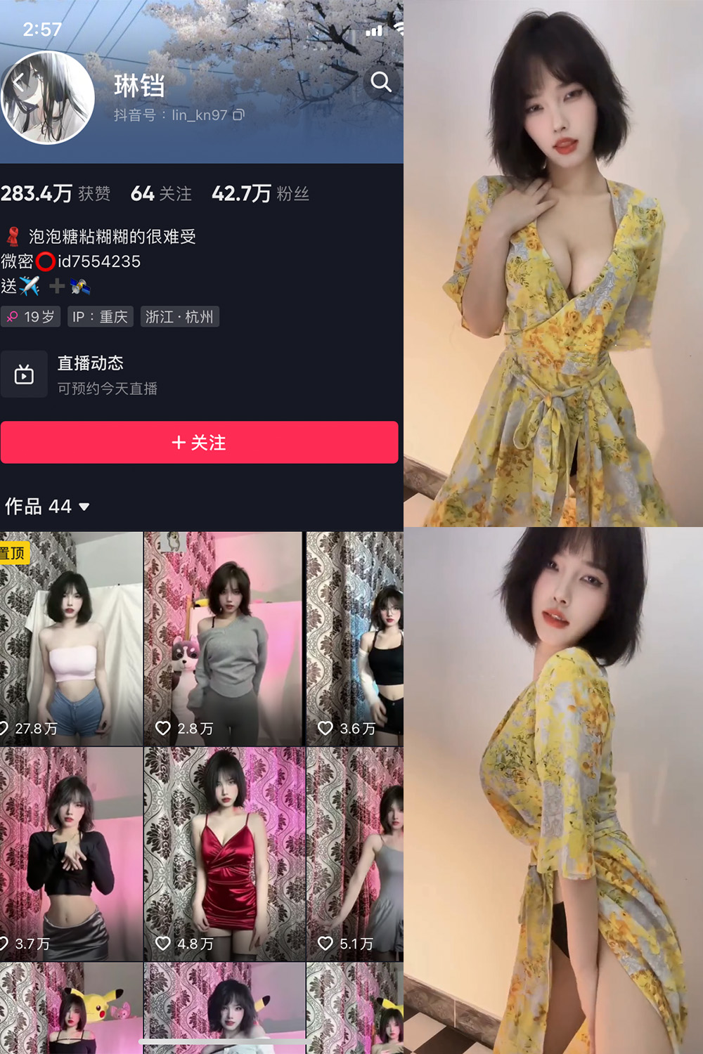 抖音 琳铛 微密圈 NO.016期 【10P3V】最新至:2023.6.7